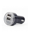 GEMBIRD EG-U2C2A-CAR-02 2-port USB car charger 2.1 A Kolor: CZARNY - nr 11