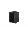 LANBERG free standing rack 19inch cabinet 15U 600x600 glass door LCD flat pack Kolor: CZARNY - nr 18