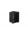 LANBERG free standing rack 19inch cabinet 15U 600x600 glass door LCD flat pack Kolor: CZARNY - nr 20