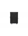 LANBERG free standing rack 19inch cabinet 15U 600x600 glass door LCD flat pack Kolor: CZARNY - nr 21