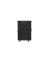 LANBERG free standing rack 19inch cabinet 15U 600x600 glass door LCD flat pack Kolor: CZARNY - nr 22