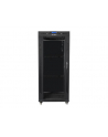LANBERG free standing rack 19inch cabinet 27U 600x600 glass door LCD flat pack Kolor: CZARNY - nr 23