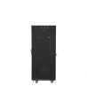 LANBERG free standing rack 19inch cabinet 27U 600x600 glass door LCD flat pack Kolor: CZARNY - nr 25