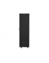 LANBERG free standing rack 19inch cabinet 42U 600x600 glass door LCD flat pack Kolor: CZARNY - nr 21