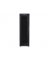 LANBERG free standing rack 19inch cabinet 42U 600x600 glass door LCD flat pack Kolor: CZARNY - nr 22
