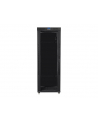 LANBERG free standing rack 19inch cabinet 42U 800x1000 glass door LCD flat pack Kolor: CZARNY - nr 38