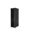 LANBERG free standing rack 19inch cabinet 47U 800x1000 glass door LCD flat pack Kolor: CZARNY - nr 14