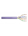 DIGITUS Installation cable cat.6 U/UTP Dca solid wire AWG 23/1 LSOH 50m violet - nr 2
