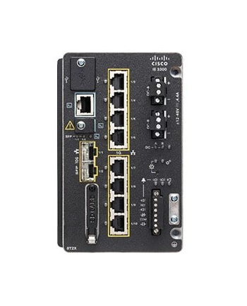 CISCO Catalyst IE3300 w/ 8 GE Copper ' 2 10G SFP Modular NE
