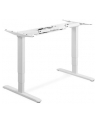 DIGITUS Electrically Height-Adjustable Table Frame Height 62-128cm for Tabletop up to 200cm Kolor: BIAŁY - nr 16