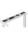 DIGITUS Electrically Height-Adjustable Table Frame Height 62-128cm for Tabletop up to 200cm Kolor: BIAŁY - nr 17