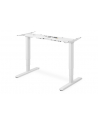 DIGITUS Electrically Height-Adjustable Table Frame Height 62-128cm for Tabletop up to 200cm Kolor: BIAŁY - nr 26