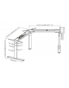 DIGITUS Height Adjustable Table Frame 3-leg 120 degree Kolor: CZARNY - nr 13