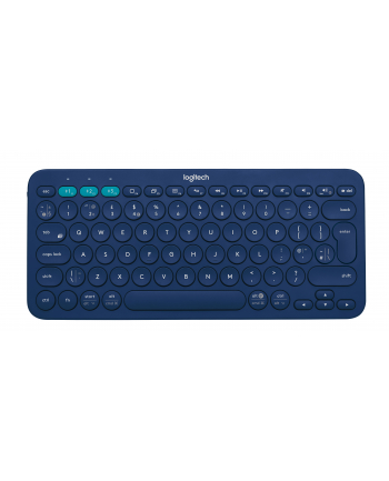 LOGITECH K380 Multi-Device Bluetooth Keyboard - BLUE - UK - INTNL