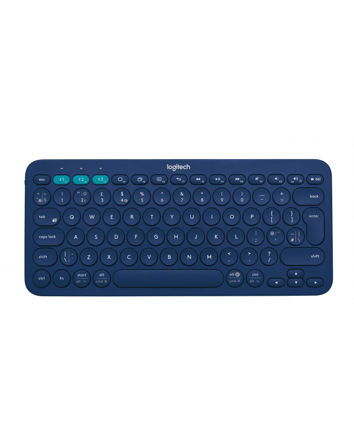 LOGITECH K380 Multi-Device Bluetooth Keyboard - BLUE - UK - INTNL główny