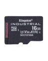 KINGSTON 16GB microSDHC Industrial C10 A1 pSLC Card Single Pack w/o Adapter - nr 12