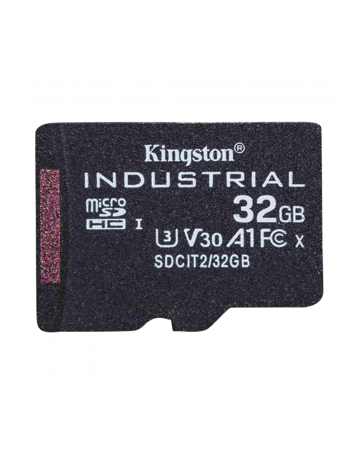 KINGSTON 32GB microSDHC Industrial C10 A1 pSLC Card Single Pack w/o Adapter główny