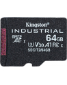KINGSTON 64GB microSDXC Industrial C10 A1 pSLC Card Single Pack w/o Adapter - nr 12