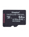 KINGSTON 64GB microSDXC Industrial C10 A1 pSLC Card Single Pack w/o Adapter - nr 14