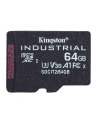 KINGSTON 64GB microSDXC Industrial C10 A1 pSLC Card Single Pack w/o Adapter - nr 8