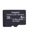 KINGSTON 8GB microSDHC Industrial C10 A1 pSLC Card Single Pack w/o Adapter - nr 12