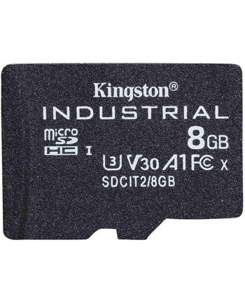 KINGSTON 8GB microSDHC Industrial C10 A1 pSLC Card Single Pack w/o Adapter
