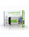 GEMBIRD EG-PWC500-01 12 V Car power inverter 500 W - nr 3