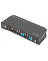 DIGITUS KVM Switch 2x1 DP DP/HDMI OutUSB 4Kx2K60Hz - nr 57