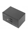 DIGITUS KVM Switch 2x2 HDMI 2-Port Dual Display 4K/30Hz FreeSync - nr 1