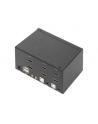 DIGITUS KVM Switch 2x2 HDMI 2-Port Dual Display 4K/30Hz FreeSync - nr 30