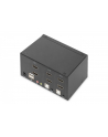 DIGITUS KVM Switch 2x2 HDMI 2-Port Dual Display 4K/30Hz FreeSync - nr 52