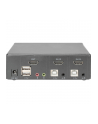 DIGITUS KVM Switch 2x1 HDMI 2-Port Single Display 4K/30Hz FreeSync - nr 27
