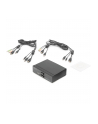 DIGITUS KVM Switch 2x1 HDMI 2-Port Single Display 4K/30Hz FreeSync - nr 36