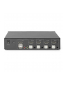 DIGITUS KVM Switch 2x1 HDMI 4-Port Single Display 4K/30Hz FreeSync - nr 46