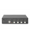 DIGITUS KVM Switch 2x1 HDMI 4-Port Single Display 4K/30Hz FreeSync - nr 69