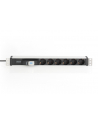 DIGITUS DN-95417 1U Aluminum PDU rackmountable 6x safety outlet 16A 4000W 250VAC 50/60Hz - nr 13