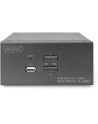 DIGITUS KVM Switch 2x2 HDMI 2-Port Dual Display 4K/30Hz FreeSync - nr 54
