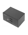 DIGITUS KVM Switch 2x2 HDMI 2-Port Dual Display 4K/30Hz FreeSync - nr 55