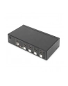 DIGITUS KVM Switch 2x1 HDMI 4-Port Single Display 4K/30Hz FreeSync - nr 24