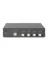 DIGITUS KVM Switch 2x1 HDMI 4-Port Single Display 4K/30Hz FreeSync - nr 56