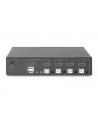 DIGITUS KVM Switch 2x1 HDMI 4-Port Single Display 4K/30Hz FreeSync - nr 64