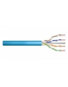 DIGITUS Installation cable cat.6A U/UTP B2ca solid wire AWG 23/1 LSOH 500m violet reel - nr 1