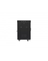 LANBERG free standing rack 19inch cabinet 15U 600x600 glass door LCD flat pack Kolor: CZARNY - nr 13
