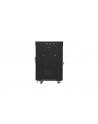 LANBERG free standing rack 19inch cabinet 15U 600x600 glass door LCD flat pack Kolor: CZARNY - nr 21