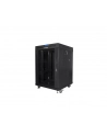 LANBERG free standing rack 19inch cabinet 15U 600x600 glass door LCD flat pack Kolor: CZARNY - nr 23