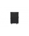 LANBERG free standing rack 19inch cabinet 15U 600x600 glass door LCD flat pack Kolor: CZARNY - nr 5