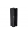 LANBERG free standing rack 19inch cabinet 42U 600x600 glass door LCD flat pack Kolor: CZARNY - nr 11