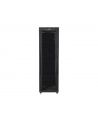 LANBERG free standing rack 19inch cabinet 42U 600x600 glass door LCD flat pack Kolor: CZARNY - nr 12