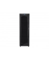 LANBERG free standing rack 19inch cabinet 42U 600x600 glass door LCD flat pack Kolor: CZARNY - nr 1