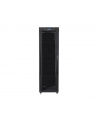 LANBERG free standing rack 19inch cabinet 42U 600x600 glass door LCD flat pack Kolor: CZARNY - nr 6